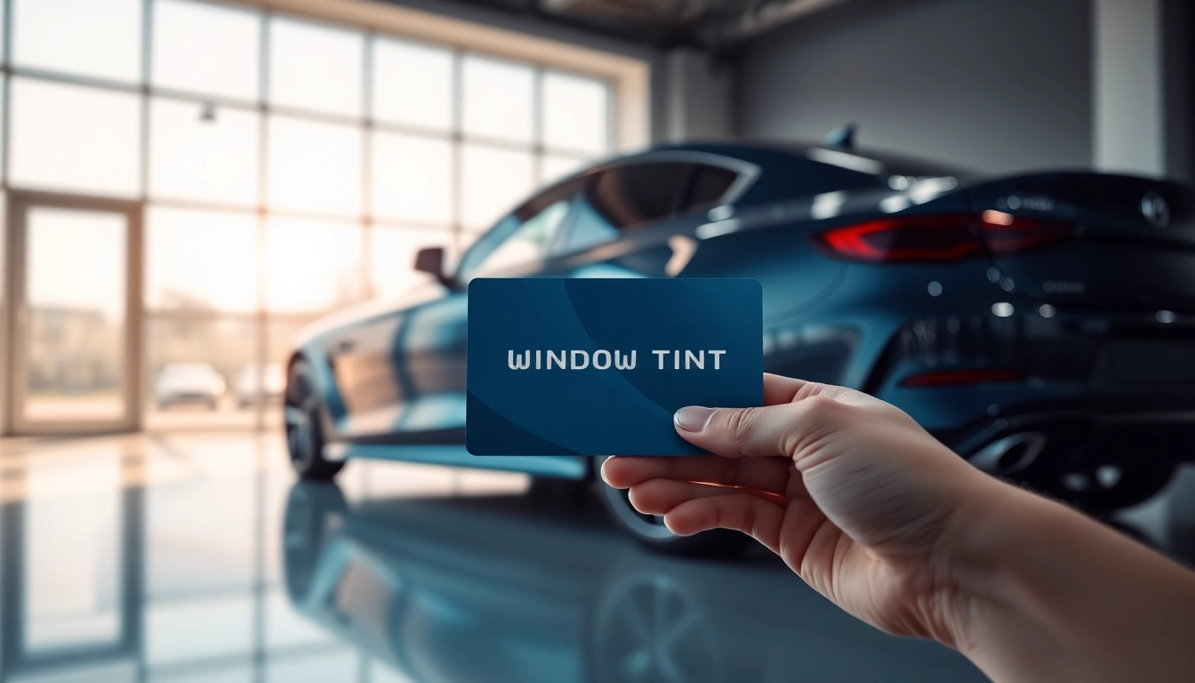 Read more about the article Elevate Your Gift-Giving with a Window Tint Gift Card for Any Occasion